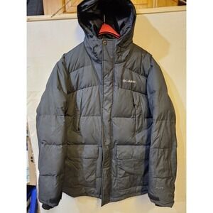 COLUMBIA Sportswear Omni Heat Puffer Mens Winter Jacket Sz XL